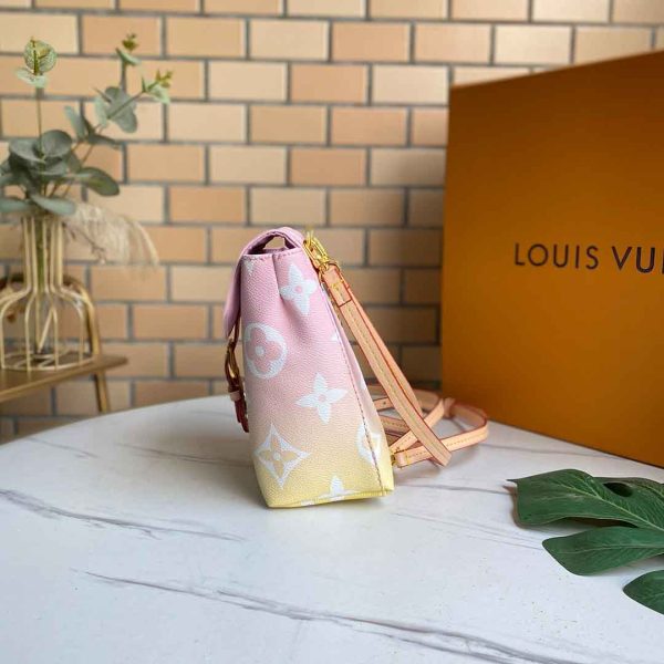 Replica LV Tiny Backpack in Pink & Blue | M45764 Style - Image 9