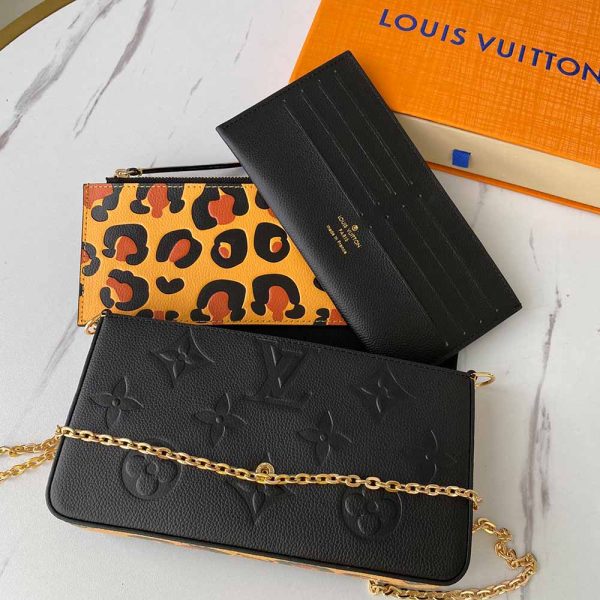 Replica LV Leopard Felicie Pochette M64065 Bag - Image 10