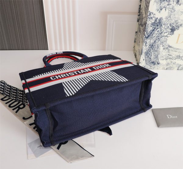 Vintage Dior Oblique Replica Book Tote – 42/36Cm - Image 7