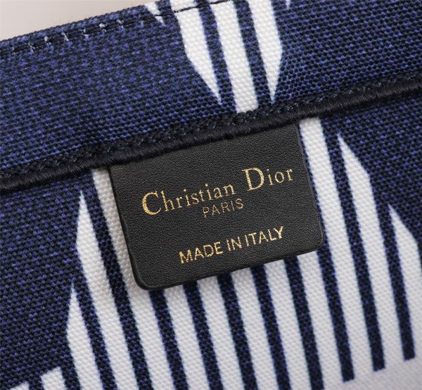 Vintage Dior Oblique Replica Book Tote – 42/36Cm - Image 8