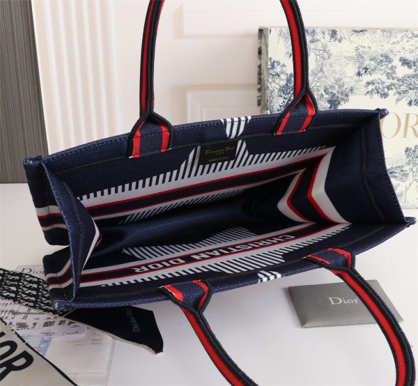 Vintage Dior Oblique Replica Book Tote – 42/36Cm - Image 9