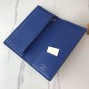 Best Replicas Bags - Replica LV Brazza Wallet N40415 in White, Blue, Orange Shop For Best Louis Vuitton LV Replica Bags With Cheap Price