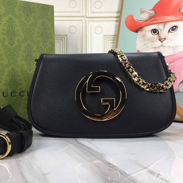 Replica Gucci Blondie Shoulder Bag – Black & White Style