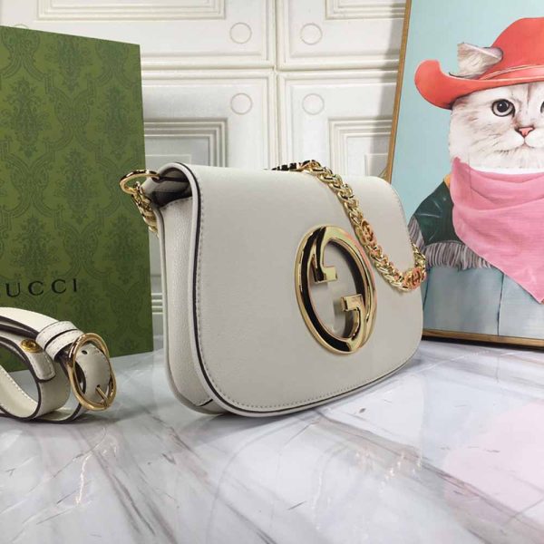 Replica Gucci Blondie Shoulder Bag – Black & White Style - Image 11