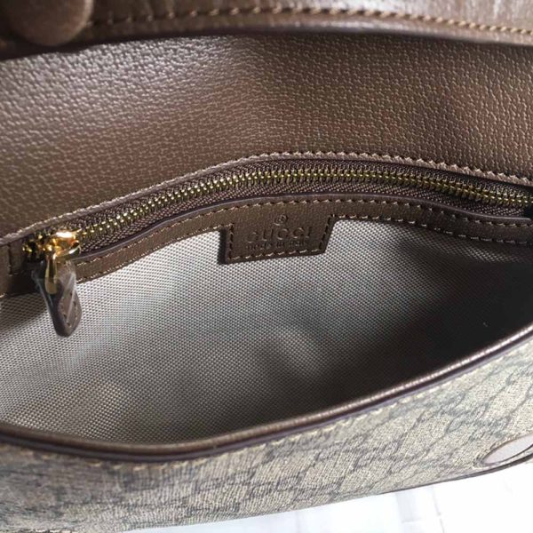 Replica Gucci Blondie Shoulder Bag in Brown & Red - Image 4