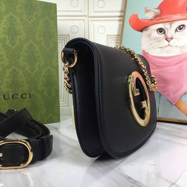 Replica Gucci Blondie Shoulder Bag – Black & White Style - Image 2