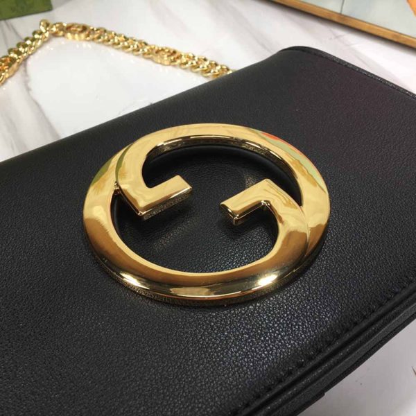 Replica Gucci Blondie Shoulder Bag – Black & White Style - Image 4