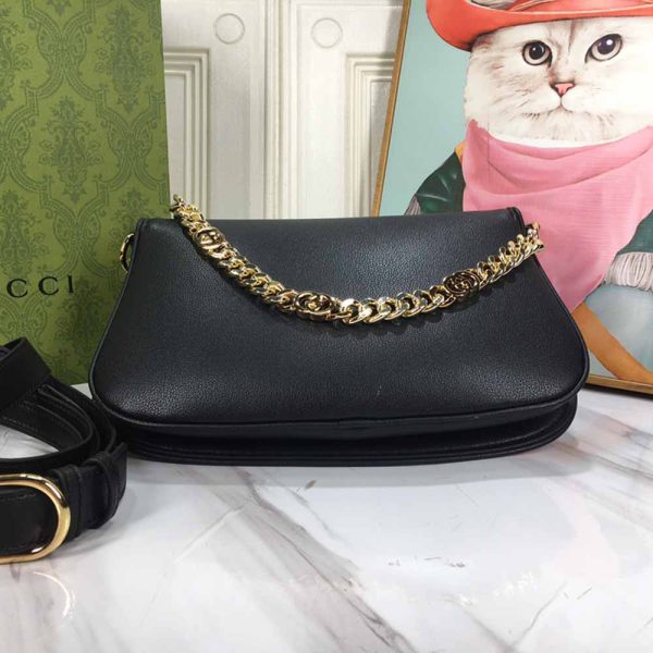 Replica Gucci Blondie Shoulder Bag – Black & White Style - Image 7