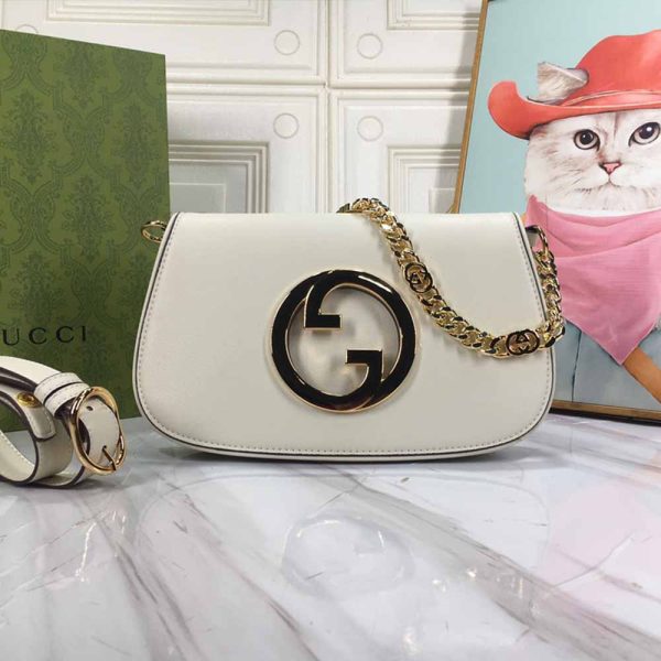 Replica Gucci Blondie Shoulder Bag – Black & White Style - Image 10