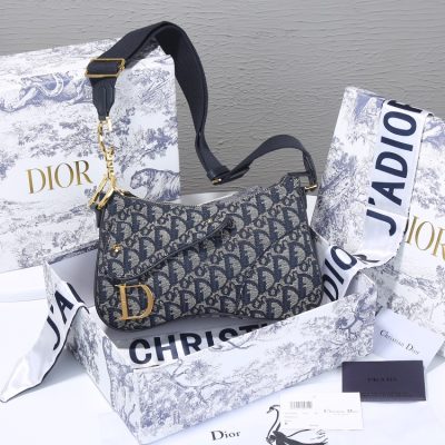 Vintage Dior Saddle Bag Replica - Timeless Elegance