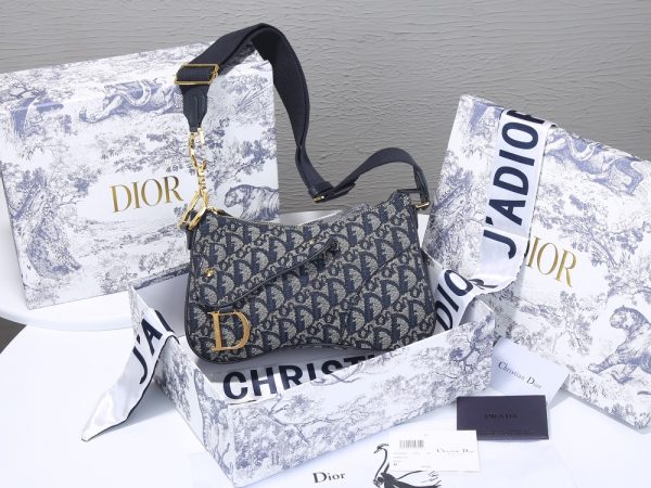 Vintage Dior Saddle Bag Replica - Timeless Elegance