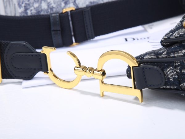 Vintage Dior Saddle Bag Replica - Timeless Elegance - Image 4