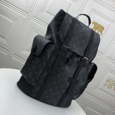 Replica Louis Vuitton Christopher PM M43735 Monogram Black