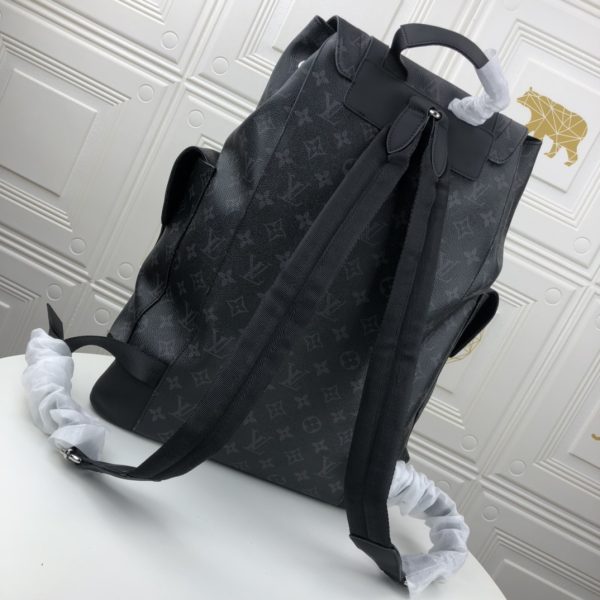 Replica Louis Vuitton Christopher PM M43735 Monogram Black - Image 4