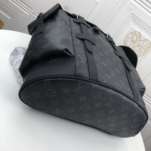 Replica Louis Vuitton Christopher PM M43735 Monogram Black - Image 5
