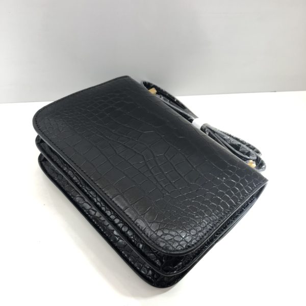 Replica Hermes Croc-Pattern Constance Crossbody Bag - Image 4