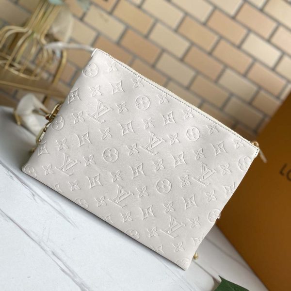 LV Replica Coussin PM M57790 in Black, White & Red - Image 12