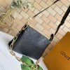 Best Replicas Bags - LV Replica Coussin PM M57790 in Black, White & Red Shop For Best Louis Vuitton LV Replica Bags With Cheap Price