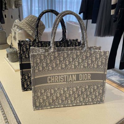 Replica Dior Oblique Book Tote 36/42Cm