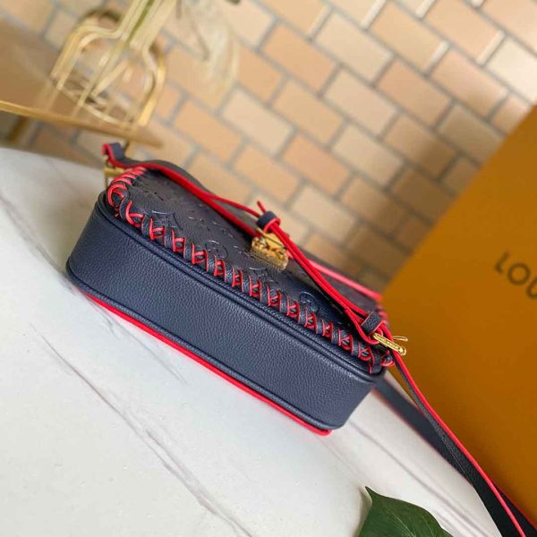 LV Replica Pochette Metis M44881 Navy Blue/Beige/White Bag - Image 6