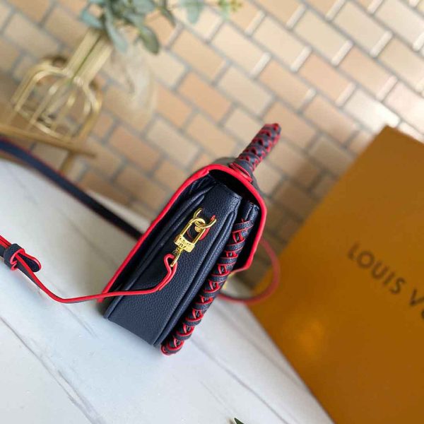 LV Replica Pochette Metis M44881 Navy Blue/Beige/White Bag - Image 4