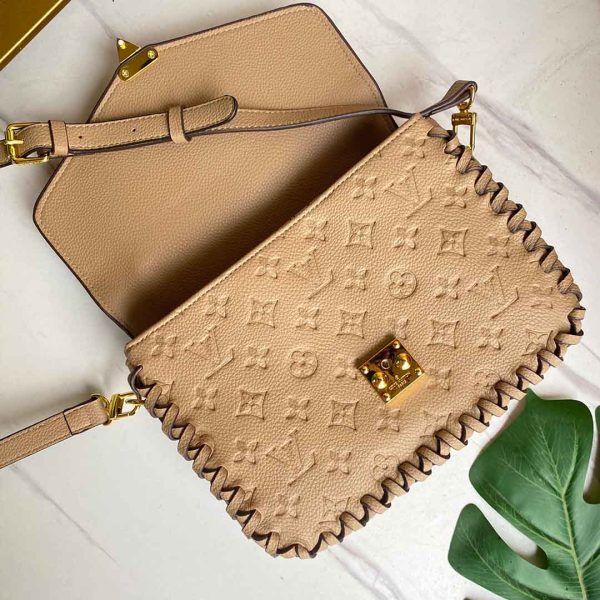 LV Replica Pochette Metis M44881 Navy Blue/Beige/White Bag - Image 15