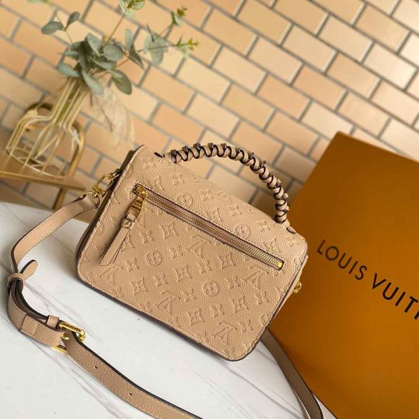 LV Replica Pochette Metis M44881 Navy Blue/Beige/White Bag - Image 17