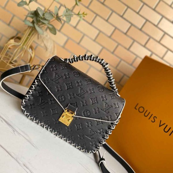 LV Replica Pochette Metis M44881 Navy Blue/Beige/White Bag - Image 18