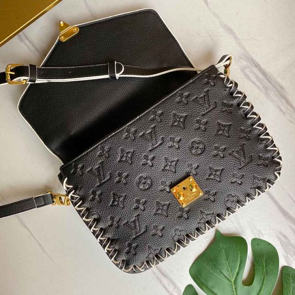 LV Replica Pochette Metis M44881 Navy Blue/Beige/White Bag - Image 21
