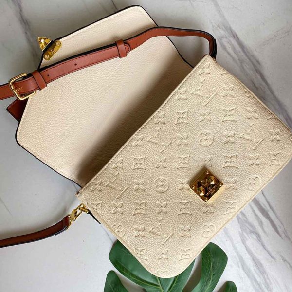 LV Replica Pochette Metis M44881 Navy Blue/Beige/White Bag - Image 13
