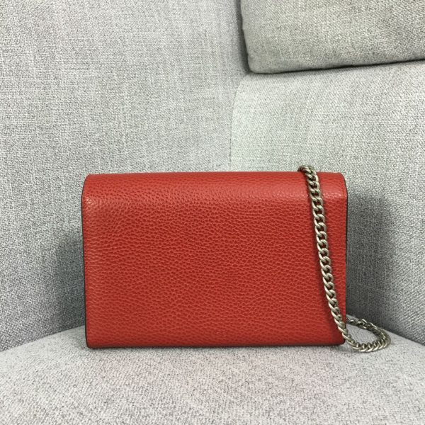 Replica Gucci Dionysus Mini Leather Chain Bag - Image 4