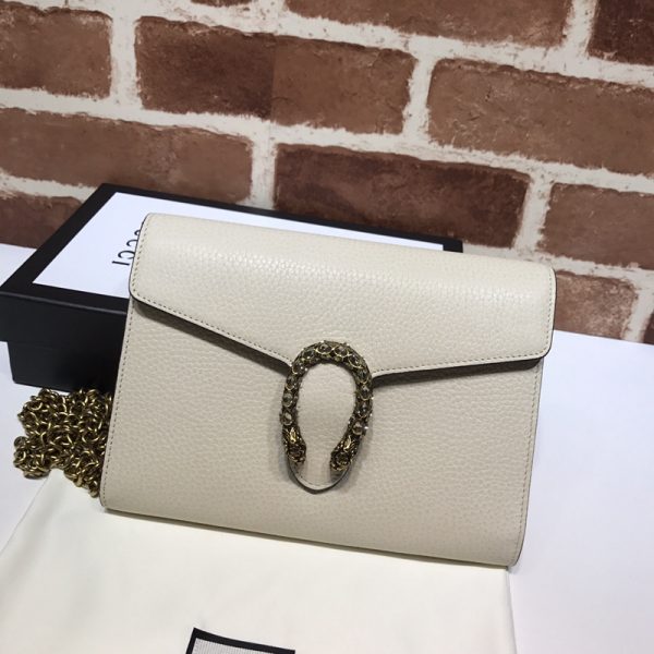 Replica Gucci Dionysus Mini Leather Chain Bag - Image 6