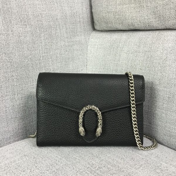 Replica Gucci Dionysus Mini Leather Chain Bag