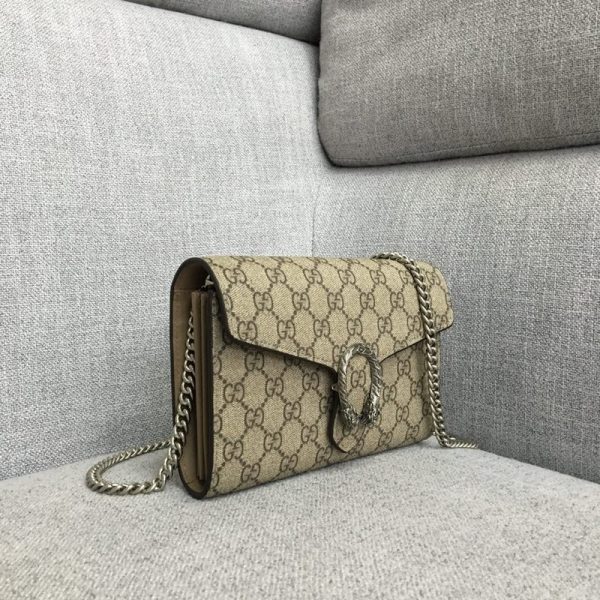Gucci Dionysus Canvas Chain Wallet Replica - Image 2