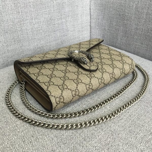 Gucci Dionysus Canvas Chain Wallet Replica - Image 4