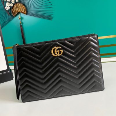 Replica Gucci Marmont Leather Pouch - Luxe Style
