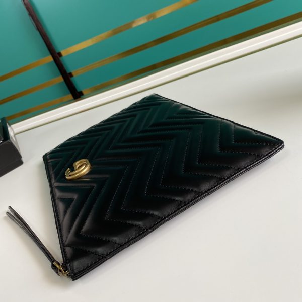 Replica Gucci Marmont Leather Pouch - Luxe Style - Image 3