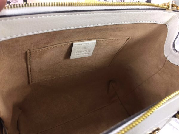 Gucci Ophidia Small Tote Bag Replica - Black & White Design - Image 10