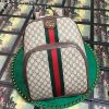 Best Replicas Bags - Replica Gucci Ophidia Medium Backpack 32x40.5cm 547967 AAA Shop For Best Louis Vuitton LV Replica Bags With Cheap Price