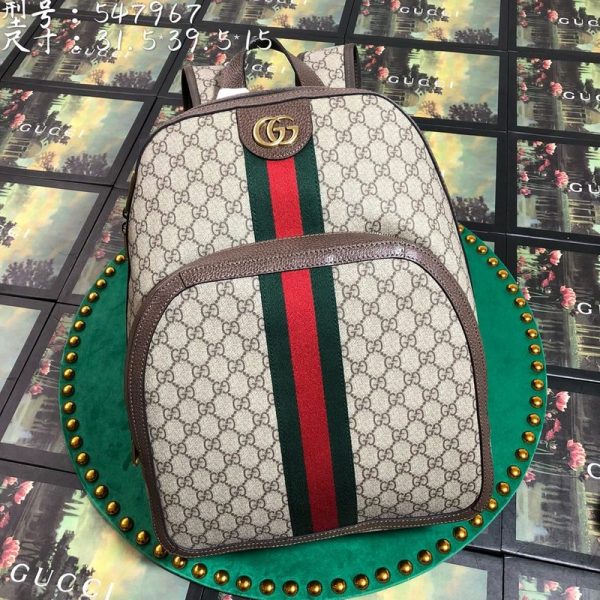 Replica Gucci Ophidia Medium Backpack 32x40.5cm 547967 AAA