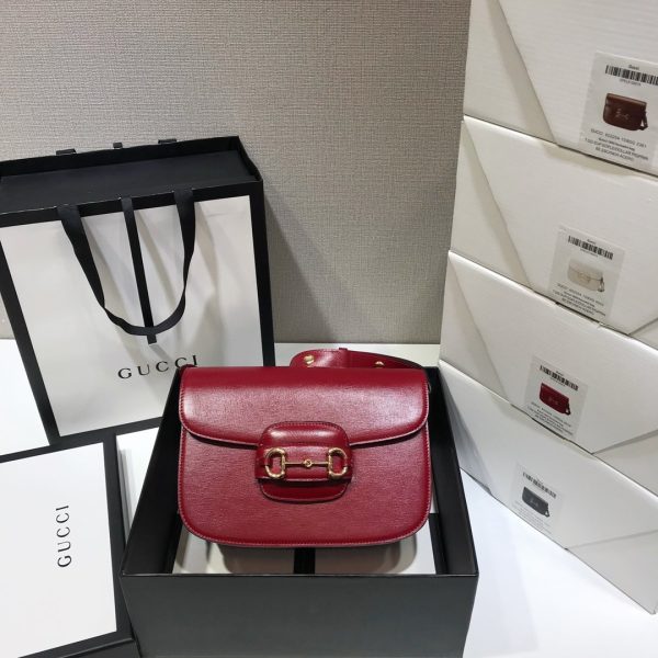 Replica Gucci Horsebit 1955 Shoulder Bag - Timeless Elegance - Image 6