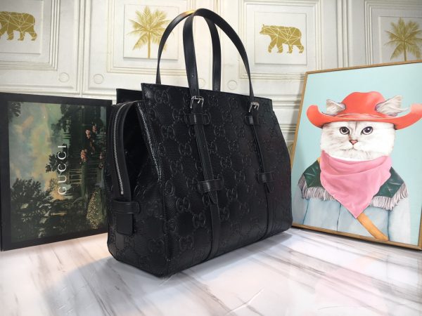 Gucci Double G Embossed Replica Tote Bag - Image 2