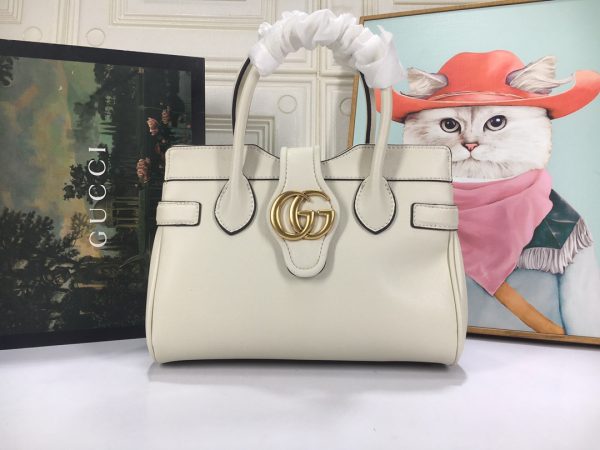 Gucci Replica Small Top Handle Bag with Double G Logo - Image 12