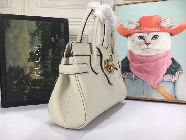 Gucci Replica Small Top Handle Bag with Double G Logo - Image 13