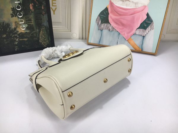 Gucci Replica Small Top Handle Bag with Double G Logo - Image 15