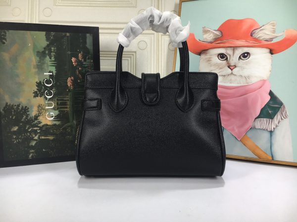 Gucci Replica Small Top Handle Bag with Double G Logo - Image 4
