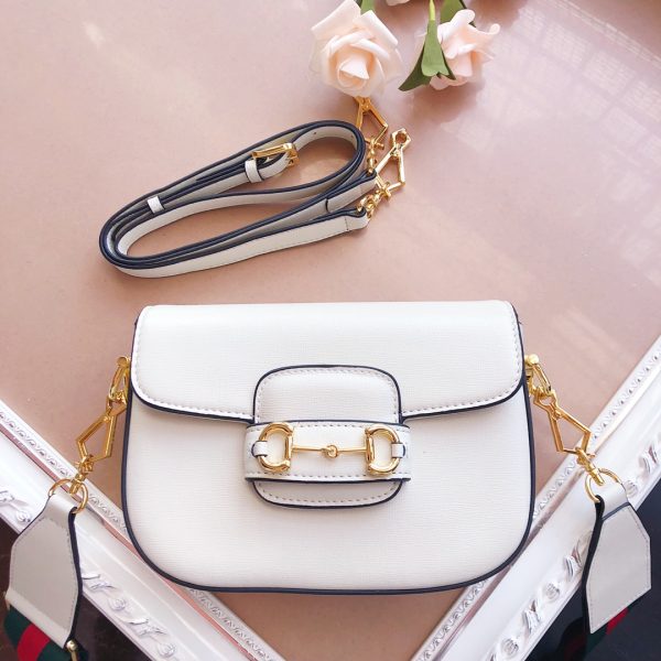 Replica Gucci Horsebit 1955 Mini Bag in Brown, Black, White - Image 11