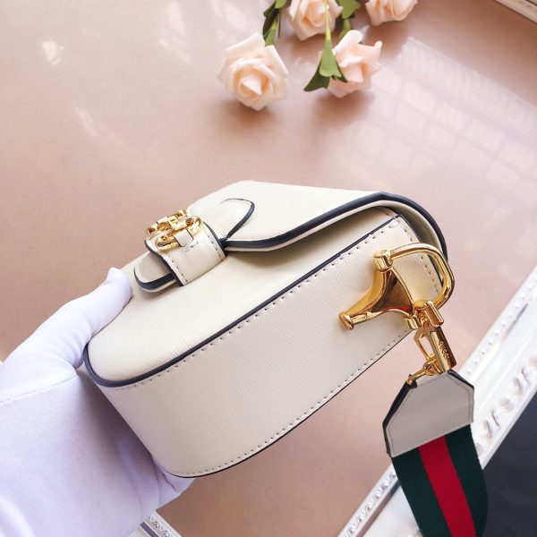 Replica Gucci Horsebit 1955 Mini Bag in Brown, Black, White - Image 13
