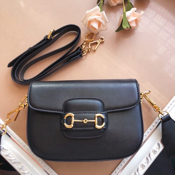 Replica Gucci Horsebit 1955 Mini Bag in Brown, Black, White - Image 6