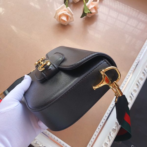 Replica Gucci Horsebit 1955 Mini Bag in Brown, Black, White - Image 8